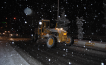 Büyükşehir Kar Mesaisini Sürdürüyor