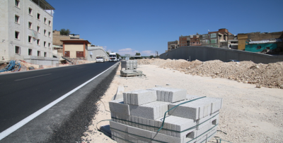 Büyükşehir Viyadüğün Yapımına Başladı