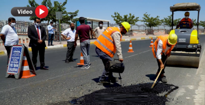 Büyükşehirden "Akıllı Tespit Sistemi" İle Yollara Anında Müdahale