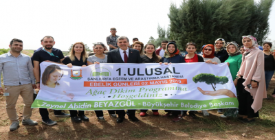 Büyükşehir'den 'Bir Bebek Bir Fidan' Projesi