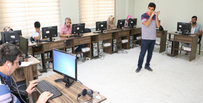 Büyükşehir'den Görme Engellilere Bilgisayar Kursu