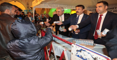 Büyükşehir'den Mevlid Kandilinde Süt İkramı