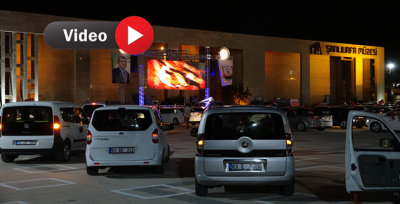 Büyükşehirin "Arabada Sinema Etkinliği"ne Yoğun İlgi