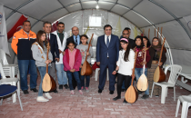 Çadırkent'te Meslek Sahibi Oluyorlar