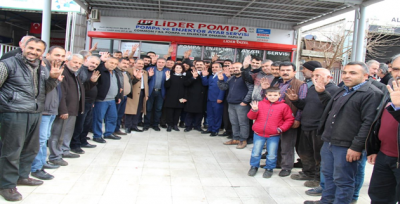 Canpolat, Esnaf Ziyaretinde