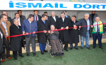 Çelik, Engelli türbinin açılışını yaptı.