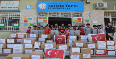 Cengiz Topel Okul Öğrencilerden, Afrin'e Yardım