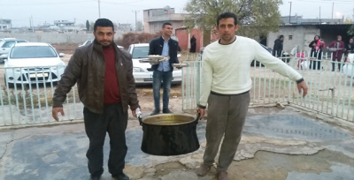 Çetindağ, konuklara ziyafet verdi