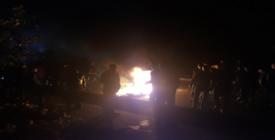  Çevre Yolunu Trafiğe Kapattılar