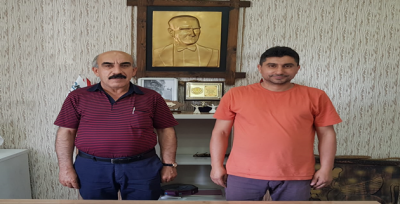 CHP Şanlıurfa İl Başkanı Cidir, Hüseyin Kıran `ı ziyaret etti 