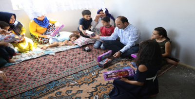 Çiftçi,  Bayram Öncesi Vatandaşları Evlerinde Ziyaret Etti