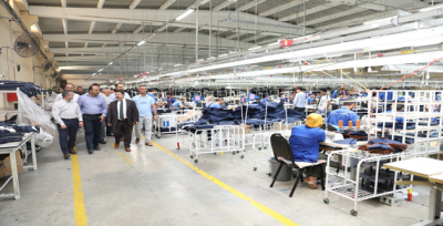 Çiftçi, OSB'de İncelemelerde Bulundu 