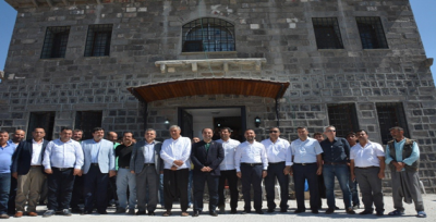 Çiftçi ve Yılmaz çalışmaları denetledi