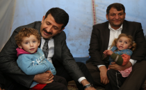 Çocuklardan Başkanlara Gösteri