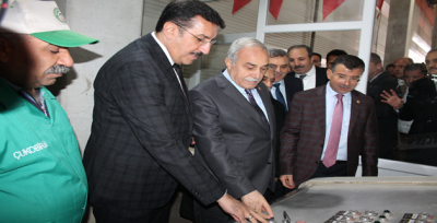 ÇUKUOBİRLİK Sawgın ve Prese Fabrikaları açıldı
