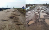 Çukurlardan araçlar zarar görüyor