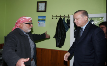 Cumhurbaşkanı Erdoğan, Şehit  Enes Çiçek'in ailesini ziyaret etti