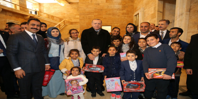 Cumhurbaşkanını Ziyaret etti