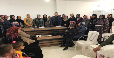 Demet Saatçi Güven, Ceylanpınar mülakatlarına katıldı