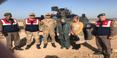 Demet saatçi Güven'den Ceylanpınar Sınırındaki Askerlere Ziyaret