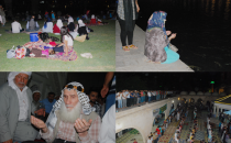 Dergah Platosunda Kadir Gecesi Yoğunluğu