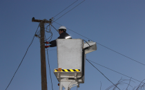 DİCLE EDAŞ' I Aşırı Sıcaklar da engelleyemedi