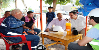 Dicle Elektrik Şanlıurfa'da muhtar ziyaretlerini sürdürüyor