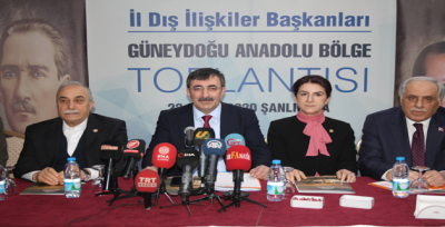 Dış Politikayı İlgilendiren 3 Konuyu Urfa'da Ele Alacağız