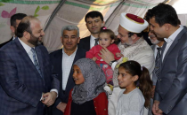 Diyanet İşleri Başkanı Görmez, Süleymanşah Çadır Kentte