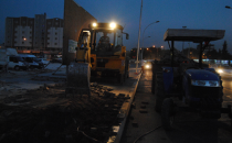 Doğalgaz Verilen Mahallelerin Üst Yapı Çalışması Devam Ediyor