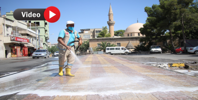 Ekipler Haliliye'nin Temizliği İçin Çalışmalara Ara Vermiyor 