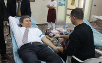 Emniyet mensupları kan bağışında bulundu