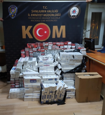 Emniyetten sigara kaçakçılığına operasyon!