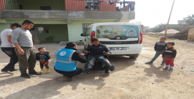 Engelli Eles'e Eyyübiye Belediyesi Sahip Çıktı