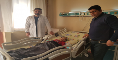 Engelli Hastanın Midesine Ameliyatsız Beslenme Tüpü Yerleştirildi