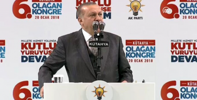 Erdoğan Duyurdu: Afrin Harekatı Fiili Olarak Başlamıştır