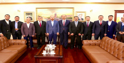 Erdoğan Vali Erin'i Ziyaret Etti