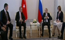 Erdoğan ve Putin Rusya'da Bir Araya Geldi