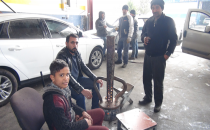 Evren sanayi esnafın ısınma yöntemi