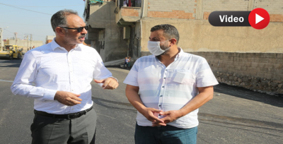 Eyyübiye Belediyesi, Asfalt Serim Çalışmalarını Sürdürüyor