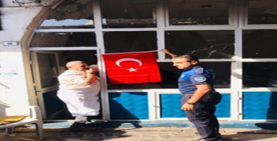 Eyyübiye Belediyesi, Mehmetçiğe Destek İçin Türk Bayrağı Dağıttı.