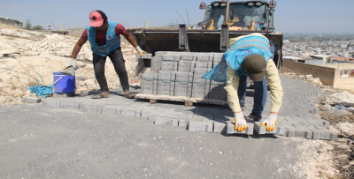 Eyyübiye Belediyesi, Yol Yapımını Aralıksız Sürdürüyor. 