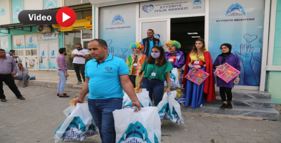 Eyyübiye Belediyesi 500 Yetimi Giydirdi.