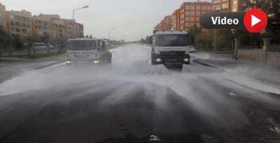 Eyyübiye Belediyesi Temizlik Seferberliğini Sürdürüyor