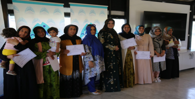 Eyyübiye Belediyesi Başarılı Kursiyerlere Sertifikalarını Verdi.