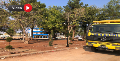 Eyyübiye Belediyesi Kırsalda Millet Bahçesi Yapımını Sürdürüyor