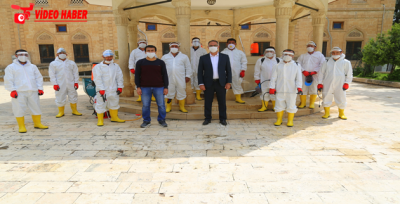 Eyyübiye Belediyesinden Yeni Dezenfekte Aracı