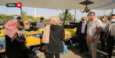 Eyyübiye Belediyesinden Direkli'ye Kapalı Semt Pazarı