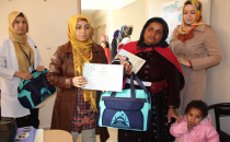 Eyyübiye Belediyesinden Annelere Bebek Çantası