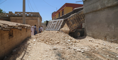 Eyyübiye Kırsalında Vatandaşlar Hizmetten Memnun 